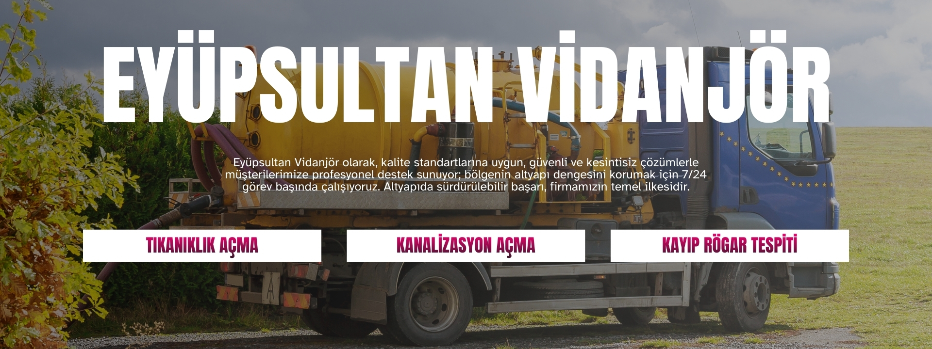 Vidanjör Banner